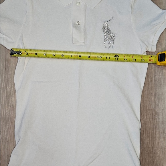 Ralph Lauren Cream Polo Shirt - Picture 5 of 7